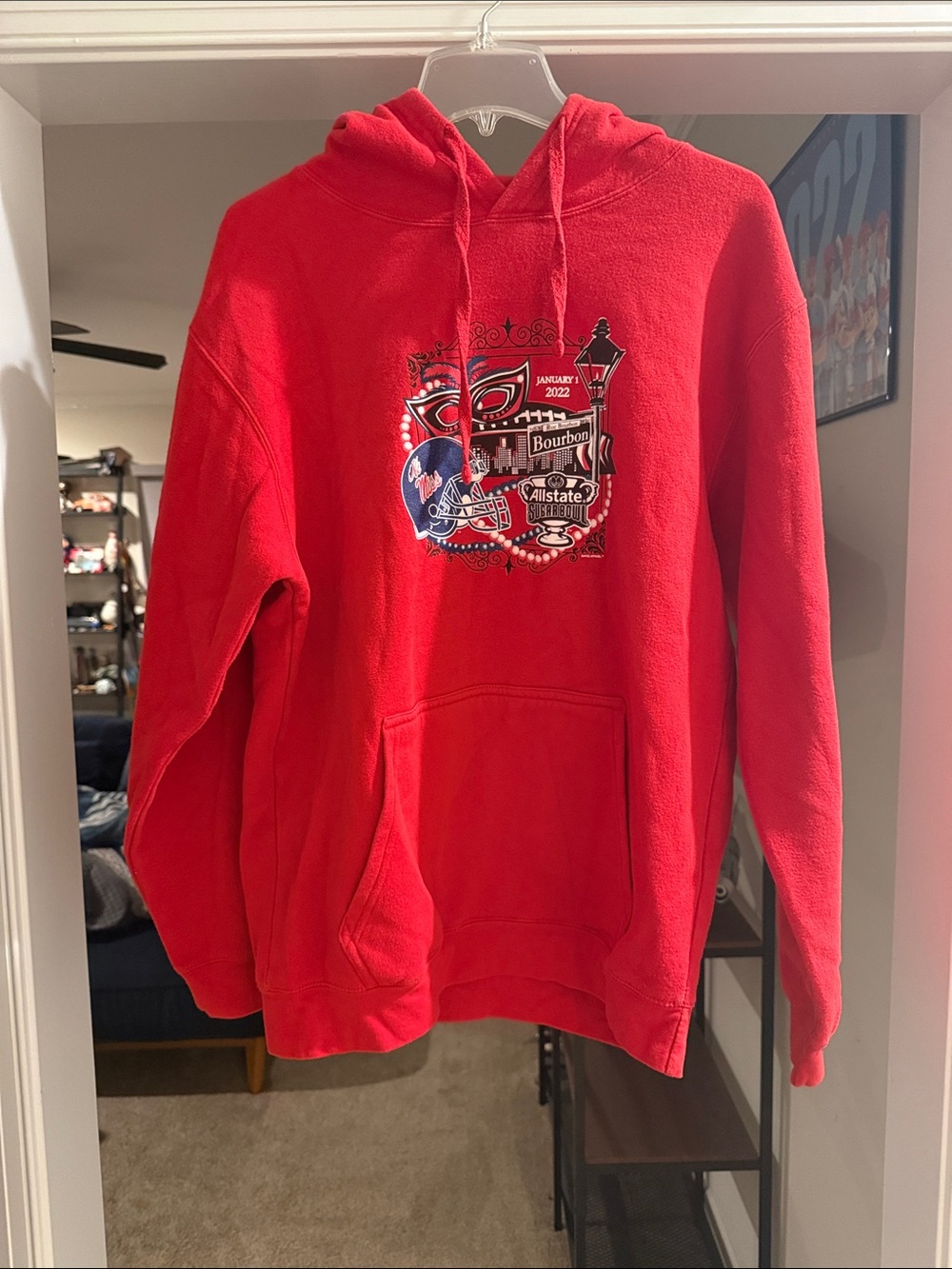 Men’s Ole Miss 2022 Sugar Bowl Sweatshirt